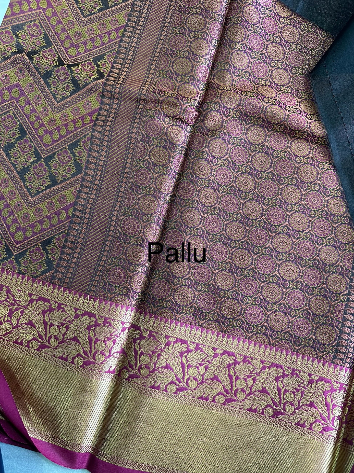 Magenta Pink Tanchui Saree