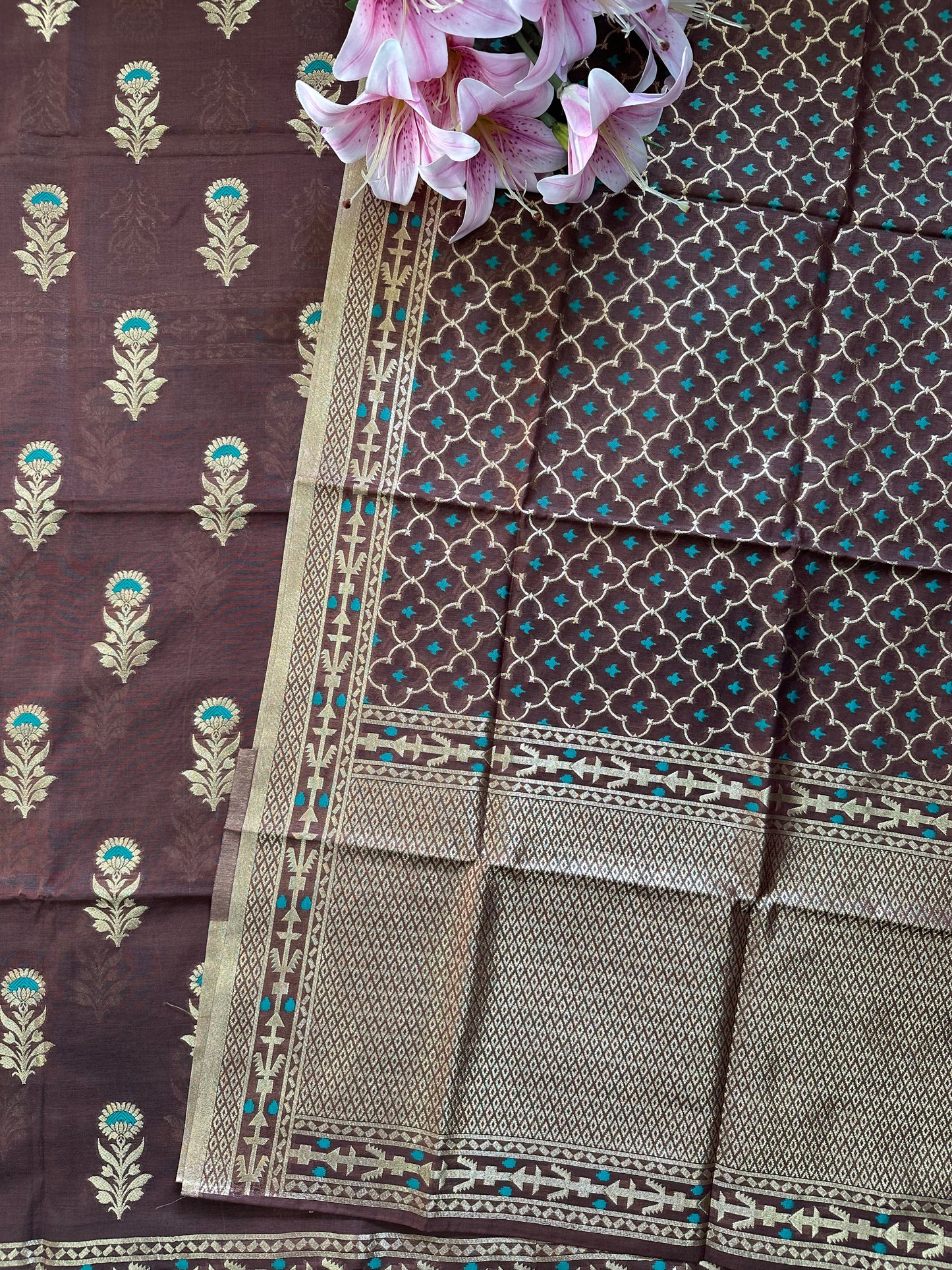 Beautiful brown suit