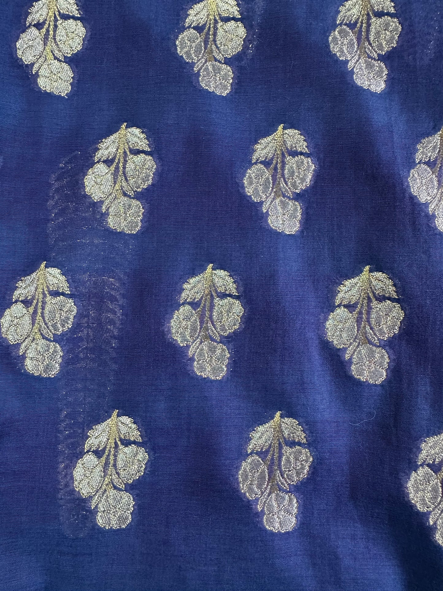 Blue Premium Cotton Suit Set